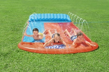 Тройная водная горка детская 4.88 BESTWAY 52479