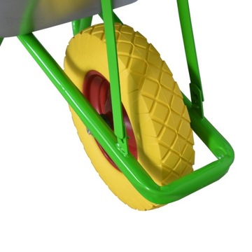 САДОВАЯ тачка 100л ПУ КОЛЕСО BITUXX СТАЛЬНОЙ ОБОД