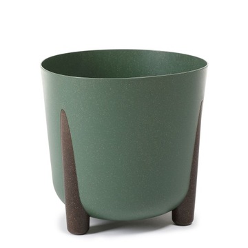 Вазон FRIDA диаметром 26х25,3 цвет ЧЕРНЫЙ НОВИНКА 2023 ГОДА!