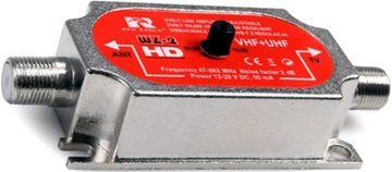 WZMACNIACZ LINIOWY REGULOWANY WZ-2 15-30dB 12-20V