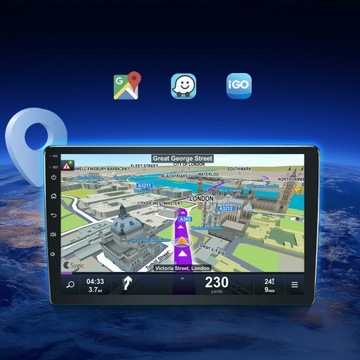 АВТОМОБИЛЬНОЕ РАДИО ANDROID 1DIN 9 ДЮЙМОВ CARPLAY ANDROID AUTO DSP WIFI 2 ГБ/64 ГБ