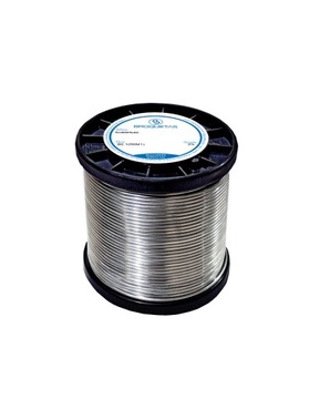 Cyna z topnikiem Sn60PB40 1mm PW15 500g Broquetas
