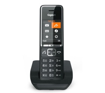 Telefon stacjonarny bezprzewodowy Gigaset Comfort 550 czarny