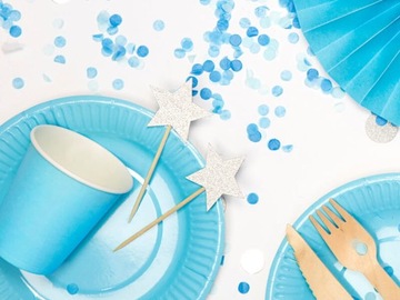 Pikery do muffinek gwiazdki toppery do babeczek