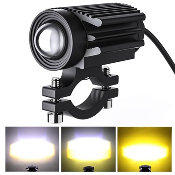 Motorcycle LED Driving Fog Lights 60W White and