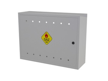SKRZYNKA GAZOWA SZAFKA 60x80x25 GAZ SZARA