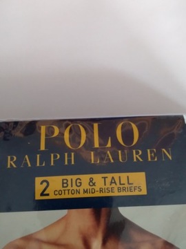 POLO RALPH LAUREN SLIPY MĘSKIE W 52 2 PAK CZARNE