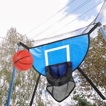 Mini kosz do koszykówki na trampolinę z ogrodową bramką do koszykówki