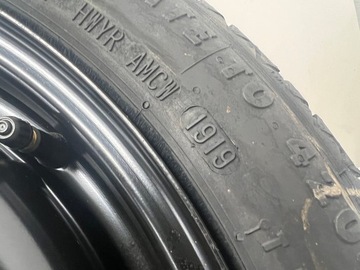 CITROEN C1 II PEUGEOT 108 KOLO DOJEZDOVÉ REZERVY 125/70/15R ET39