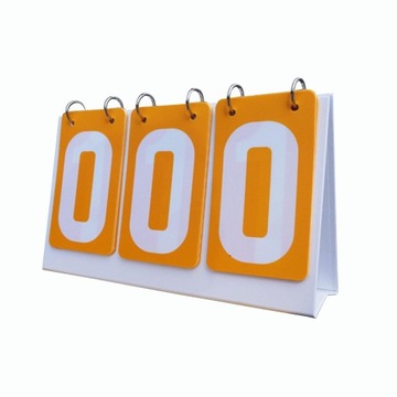 Таблица результатов Flipper Durable Team Настольные игры Доска для подсчета очков Желтый счет