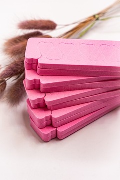 ПЕННЫЕ СЕПАРАТОРЫ ДЛЯ ПЕДИКЮРА, РОЗОВЫЕ, 5 ПАР (10 ШТ)