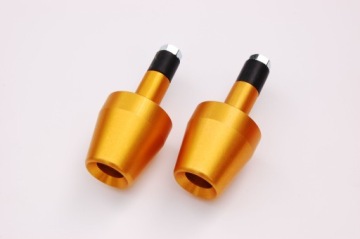 Kóncówki RENNER Racing Alu /złote/ 13 mm