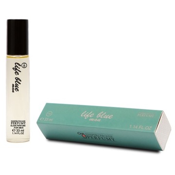 Trwałe perfumy LIFE BLUE MAN Perfumetki 33 ml