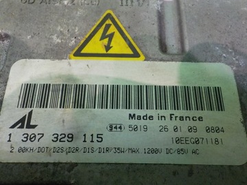 AUDI A4 B7 2.0 TFSI 06R KOMBI MĚNIČ XENON PRAVÁ PŘEDNÍ 1307329115