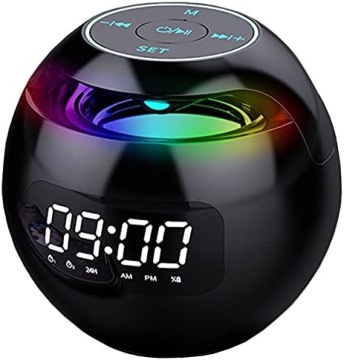 Bezdrátový Reproduktor Bluetooth Svítící Mobilní Rádio Usb Led Karta