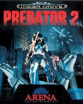 Predator II 2 - SEGA MEGA DRIVE SMD PAL SAM CARTRIDGE