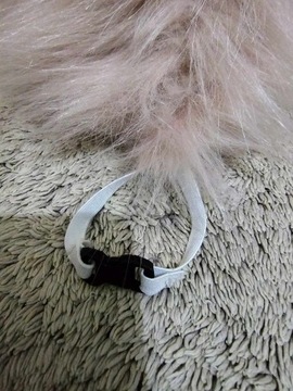 Futerko futro na budkę wózka SZARE RÓŻOWE BRĄZOWE