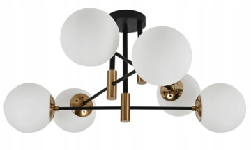 LAMPA WiSZĄCA SUFITOWA PLAFON ŻYRANDOL KULE LED