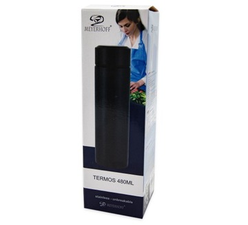 Термокружка, термос, бутылка для воды, светодиодный дисплей, 480 мл.