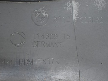 BMW 6 F06 F12 NÁRAZNÍK ZADNÍ ORIG.