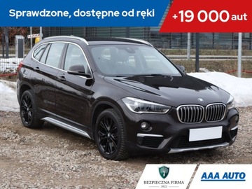 BMW X1 F48 Crossover xDrive18d 150KM 2017 BMW X1 xDrive18d, Salon Polska, Serwis ASO, 4X4