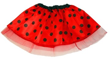 *SPÓDNICZKA TIULOWA SPÓDNICA TUTU 30cm BIEDRONKA