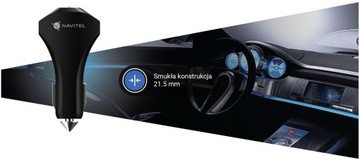 Автомобильное зарядное устройство Navitel USP45 Slim USB-C