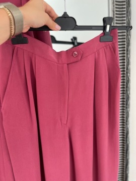 Розовый костюм Jones New York М 100% ШЕЛК