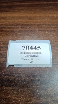 CITROEN C8 DISPLEJ HODINY 1495481077