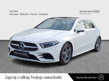 Mercedes Klasa A W177/V177 Hatchback 1.3 180 136KM 2019 Mercedes-Benz A 180 AMG Line/ Panorama/ Pamięć fot