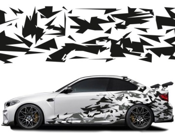 Samolepka Na Auto Maskáčový Camo 44x300 cm