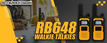 Рации Retevis RB648 для строительных площадок