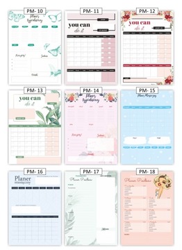 MIESIĘCZNY PLANER MAGNETYCZNY A3 magnes na lodówkę