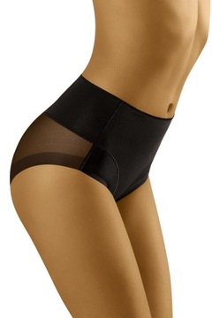 Wol-Bar Uniqa czarny L Majtki figi modelujące