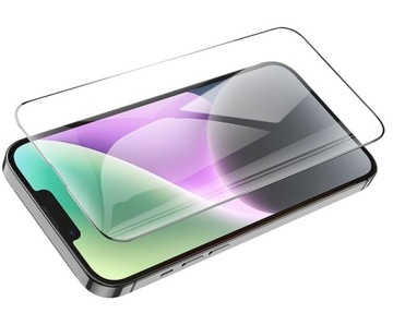 SZKŁO IPHONE 14 PLUS / SZKŁO HARTOWANE Z RAMKĄ