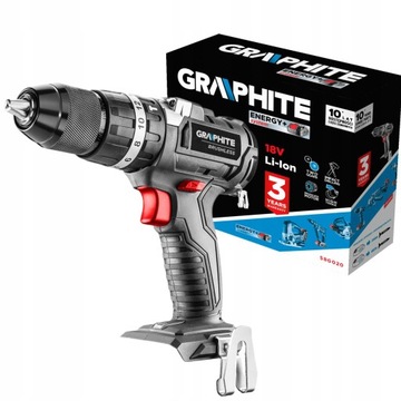 GRAPHITE 58G020 WIERTARKO-WKRĘTARKA-wkrętarka 18V