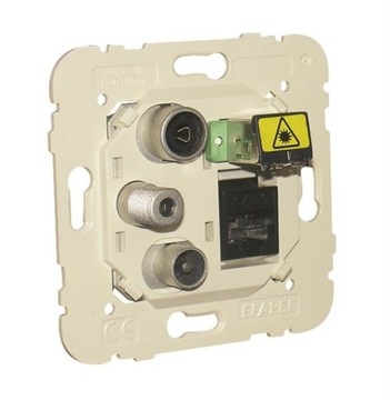 EFAPEL GNIAZDO MULTIMED RTV/SAT RJ45 ŚWIATŁO 21545