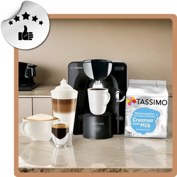 Молочные капсулы для эспрессо-машины Tassimo Creamer From Milk MILK FOAM 16 шт.