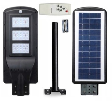 LAMPA Latarnia LED SOLARNA ULICZNA 200W + UCHWYT