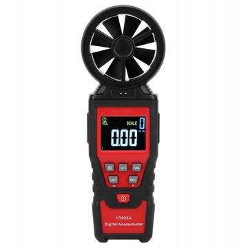 HT625B anemometr ręczny przenośny wyświetlacz LCD