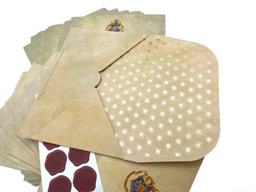 Набор для написания писем Конверты Гарри Поттер Канцелярские товары Подарочный набор