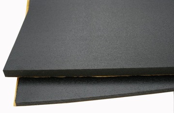 ПЕНА ОГНЕСТОЙКАЯ для шумоизоляции машин моторного отсека компрессора, клей 3 см.