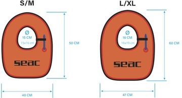 Жилет плавучести для подводного плавания SEAC L/XL