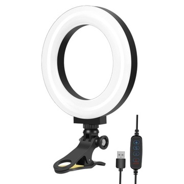 Lampa pierścieniowa LED Clip On Zestaw oświetlenia do