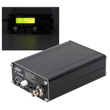 8-диапазонный радиопередатчик с ЖК-дисплеем SDR, полнорежимный HF SSB QRP