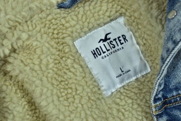 HOLLISTER SHERPA LINED TRUCKER Kurtka Męska / L