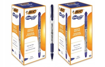 BIC ZESTAW GEL-OCITY STIC DŁUGOPIS ŻELOWY AUTOMATYCZNY NIEBIESKI x60