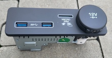 JAGUAR F-PACE GNIAZDO PORT USB ZAPALNICZKA