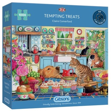 Gibsons Puzzle 1000 Kuszące smakołyki