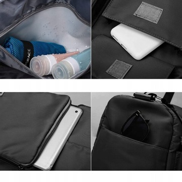 ЖЕНСКАЯ ФУНКЦИОНАЛЬНАЯ СПОРТИВНАЯ ТУРИСТИЧЕСКАЯ СУМКА, РОЗОВАЯ ДЛЯ ТРЕНАЖЕРНОГО ЗАЛА